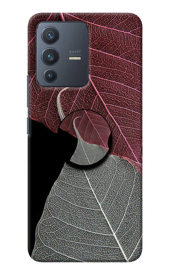 Leaf Pattern Vivo V23 5G Pop Case