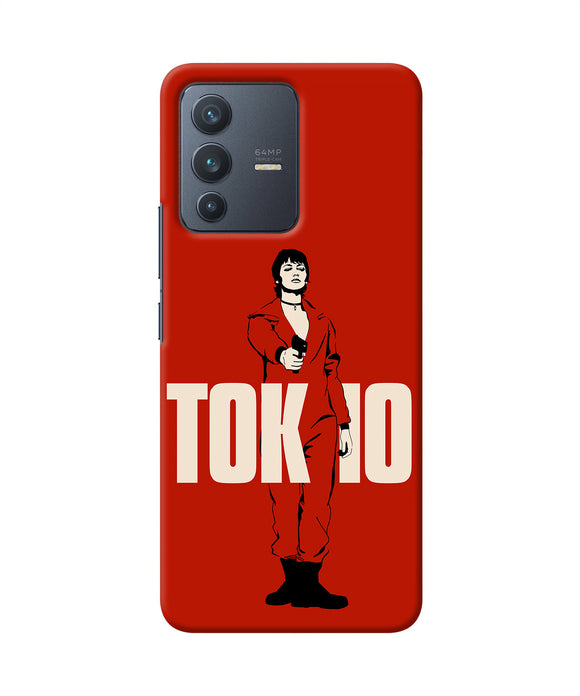 Money Heist Tokyo With Gun Vivo V23 5G Back Cover