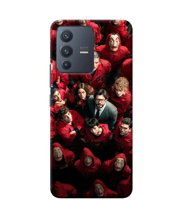 Money Heist Professor with Hostages Vivo V23 5G Back Cover