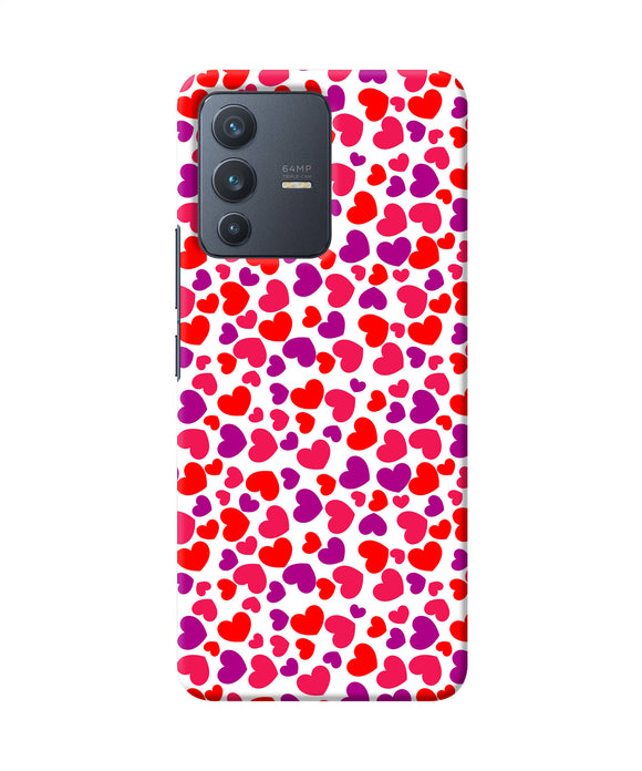 Heart print Vivo V23 5G Back Cover