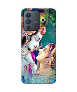 Lord radha krishna paint Vivo V23 5G Back Cover