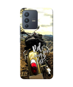 Ride more worry less Vivo V23 5G Back Cover