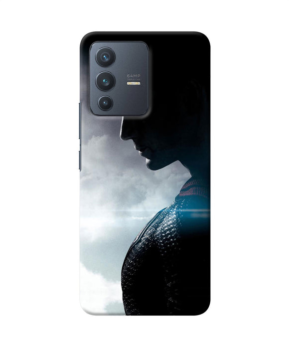 Superman super hero poster Vivo V23 5G Back Cover