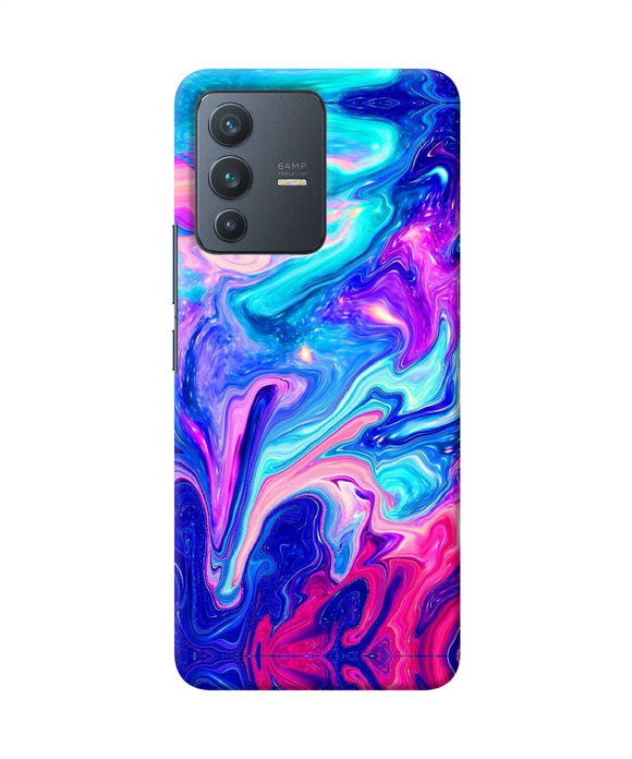 Abstract colorful water Vivo V23 5G Back Cover