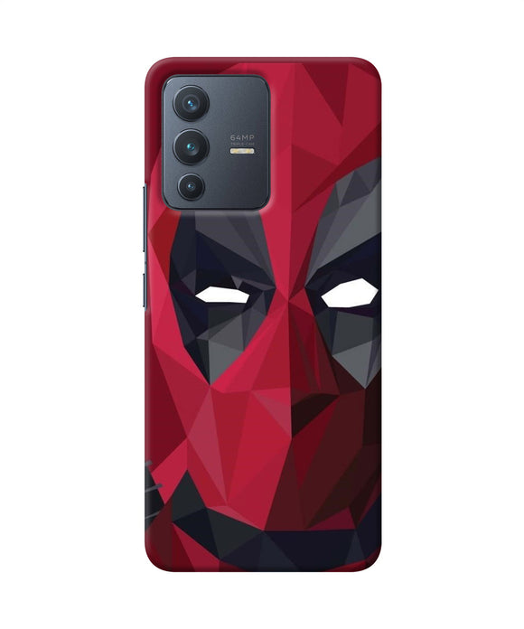 Abstract deadpool mask Vivo V23 5G Back Cover