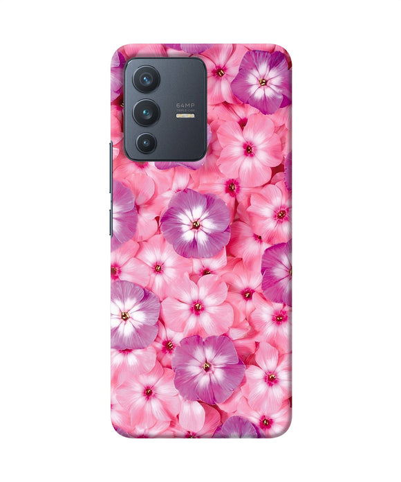 Natural pink flower Vivo V23 5G Back Cover