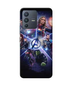 Avengers super hero poster Vivo V23 5G Back Cover