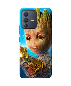 Groot vs thanos Vivo V23 5G Back Cover