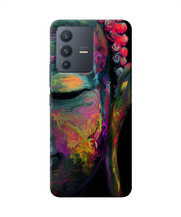 Buddha face painting Vivo V23 5G Back Cover