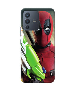 Deadpool funny gun Vivo V23 5G Back Cover