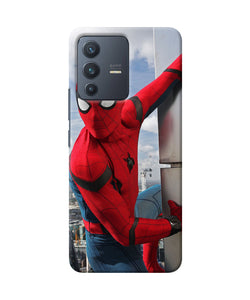 Spiderman on the wall Vivo V23 5G Back Cover