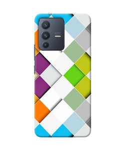 Abstract color box Vivo V23 5G Back Cover