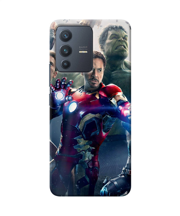 Avengers space poster Vivo V23 5G Back Cover