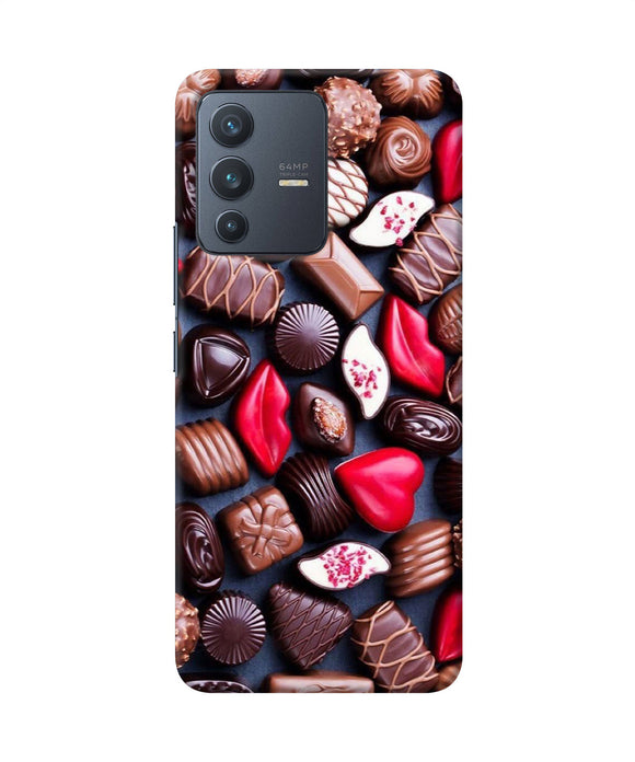 Valentine special chocolates Vivo V23 5G Back Cover