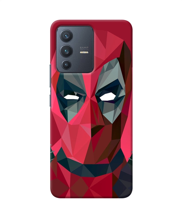 Abstract deadpool full mask Vivo V23 5G Back Cover