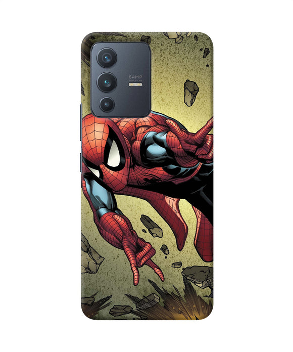 Spiderman on sky Vivo V23 5G Back Cover