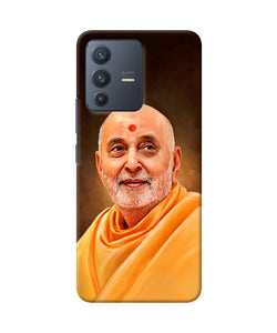 Pramukh swami painting Vivo V23 5G Back Cover