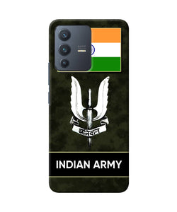 Indian flag balidan logo Vivo V23 5G Back Cover