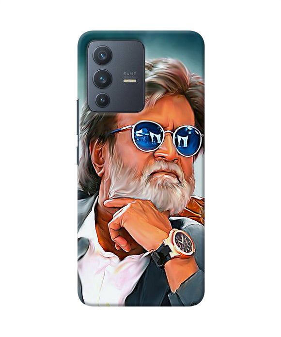 Rajnikant painting Vivo V23 5G Back Cover