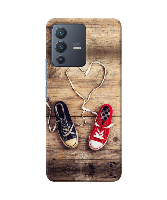 Shoelace heart Vivo V23 5G Back Cover