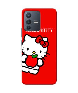 Hello kitty red Vivo V23 5G Back Cover