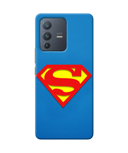 Superman Blue Vivo V23 Pro 5G Real 4D Back Cover