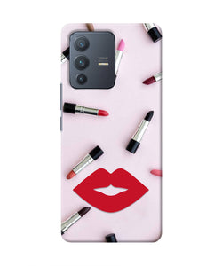 Lips Lipstick Shades Vivo V23 Pro 5G Real 4D Back Cover