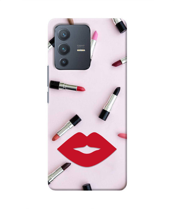 Lips Lipstick Shades Vivo V23 Pro 5G Real 4D Back Cover