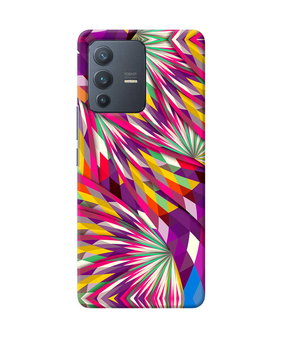 Abstract colorful print Vivo V23 Pro 5G Back Cover