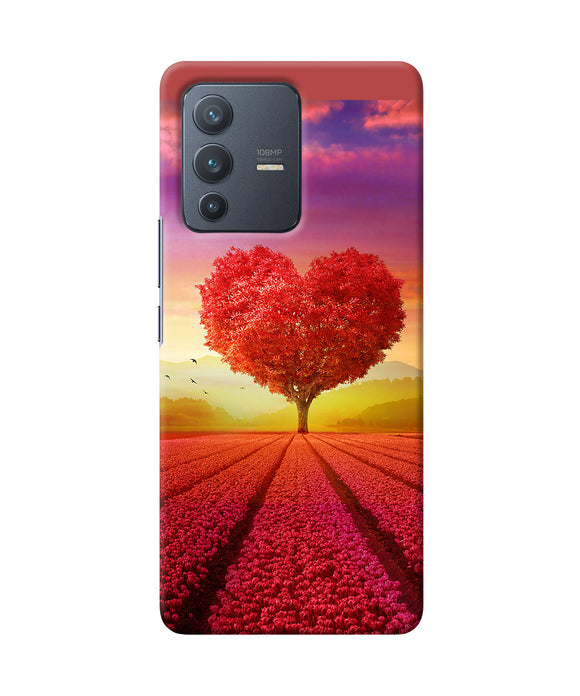 Natural heart tree Vivo V23 Pro 5G Back Cover