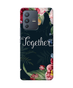 Together flower Vivo V23 Pro 5G Back Cover