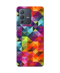 Abstract triangle pattern Vivo V23 Pro 5G Back Cover