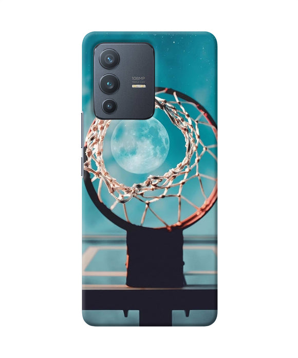 Basket ball moon Vivo V23 Pro 5G Back Cover