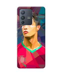 Abstract ronaldo Vivo V23 Pro 5G Back Cover