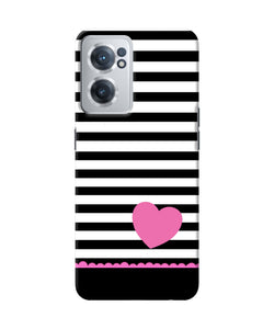 Abstract heart OnePlus Nord CE 2 5G Back Cover