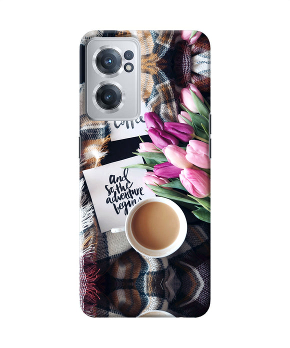 Love Coffee Quotes OnePlus Nord CE 2 5G Back Cover