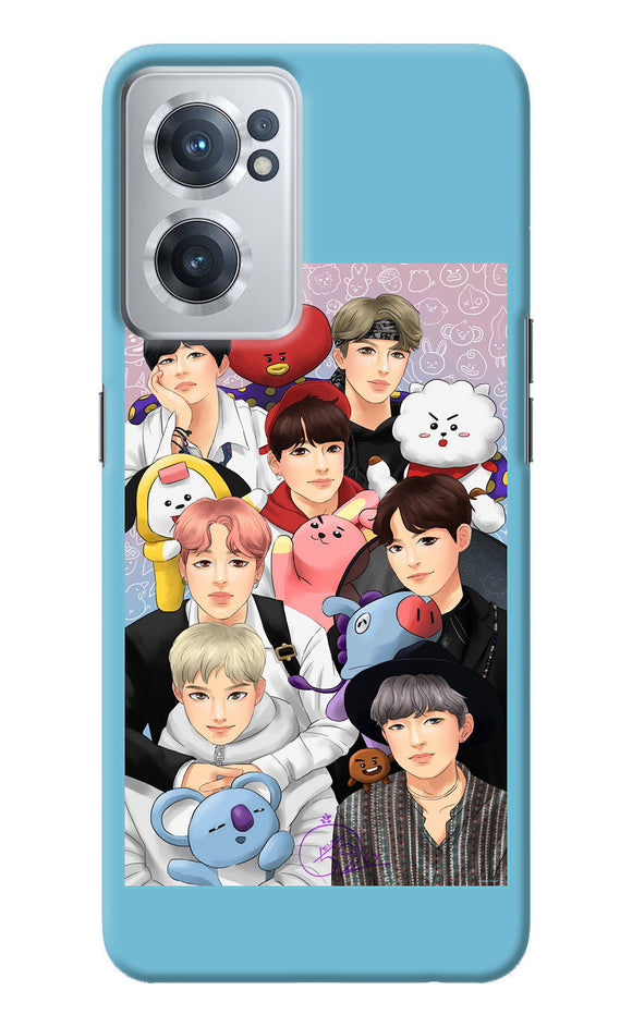 BTS with animals OnePlus Nord CE 2 5G Back Cover