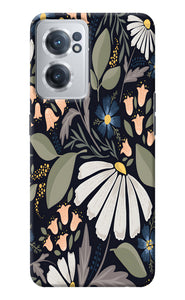 Flowers Art OnePlus Nord CE 2 5G Back Cover