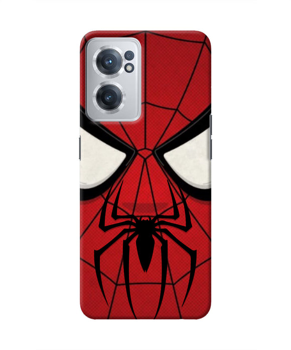 Spiderman Face OnePlus Nord CE 2 5G Real 4D Back Cover