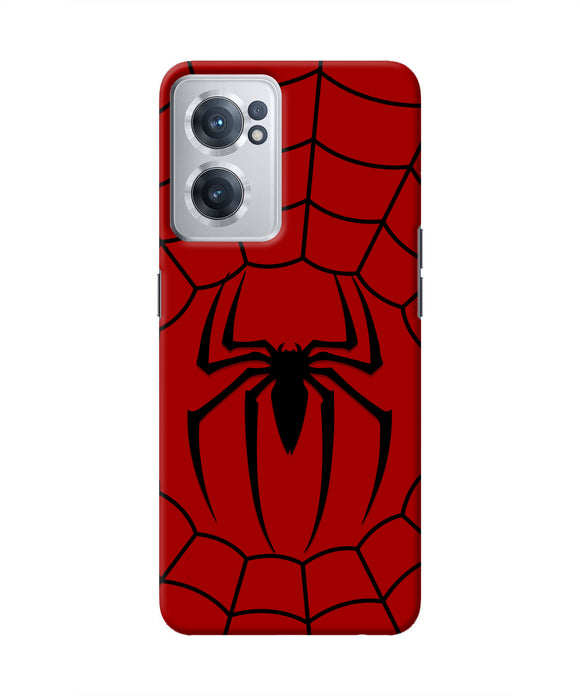 Spiderman Web OnePlus Nord CE 2 5G Real 4D Back Cover