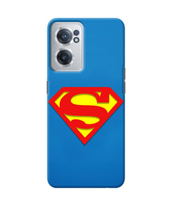 Superman Blue OnePlus Nord CE 2 5G Real 4D Back Cover