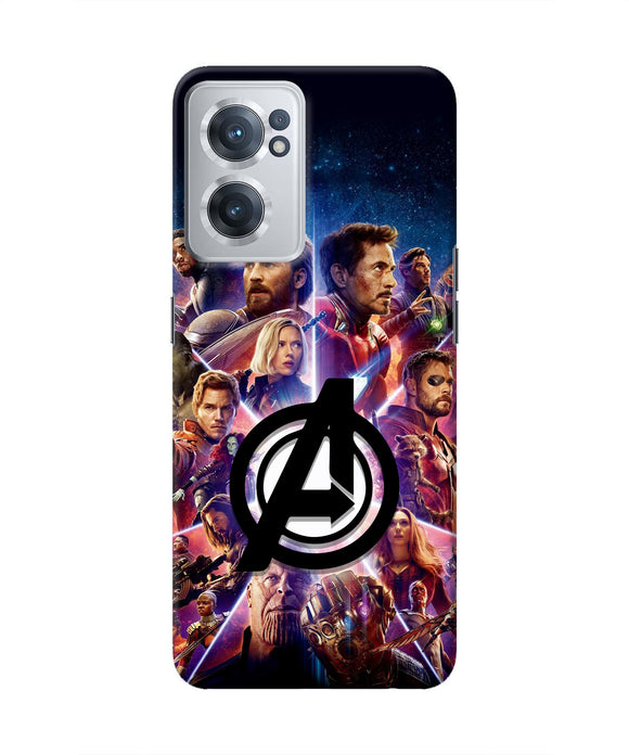 Avengers Superheroes OnePlus Nord CE 2 5G Real 4D Back Cover