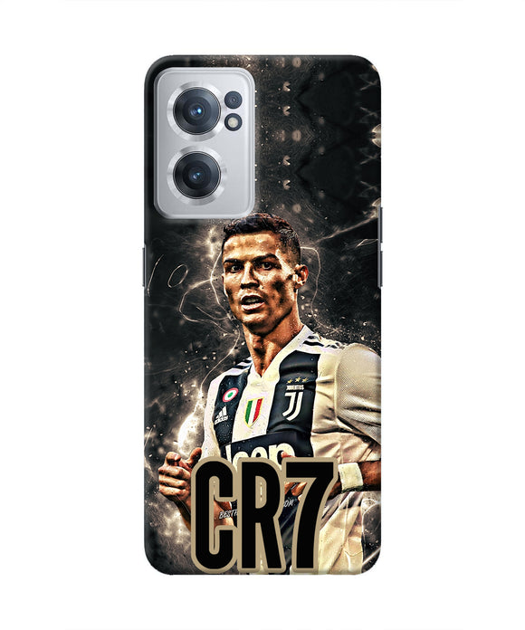 CR7 Dark OnePlus Nord CE 2 5G Real 4D Back Cover