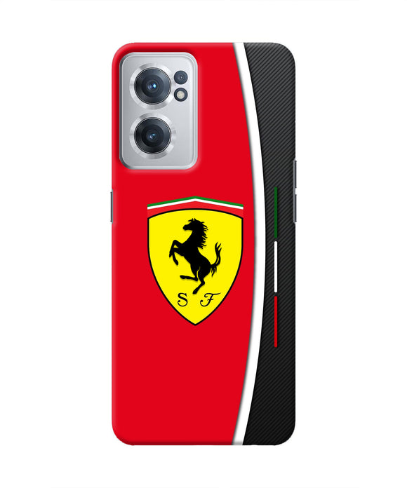 Ferrari Abstract OnePlus Nord CE 2 5G Real 4D Back Cover