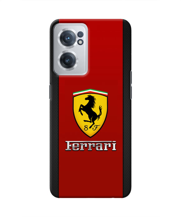 Ferrari Abstract OnePlus Nord CE 2 5G Real 4D Back Cover