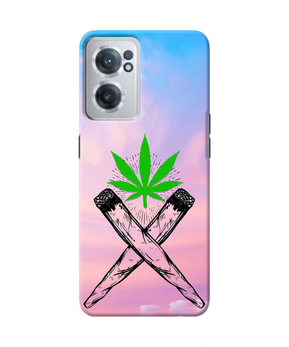 Weed Dreamy OnePlus Nord CE 2 5G Real 4D Back Cover