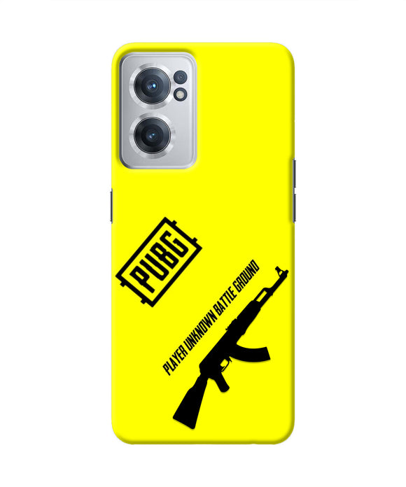 PUBG AKM Gun OnePlus Nord CE 2 5G Real 4D Back Cover