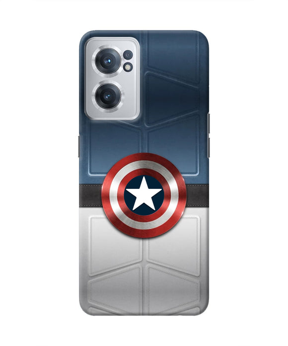 Captain America Suit OnePlus Nord CE 2 5G Real 4D Back Cover