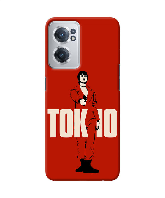 Money Heist Tokyo With Gun OnePlus Nord CE 2 5G Back Cover