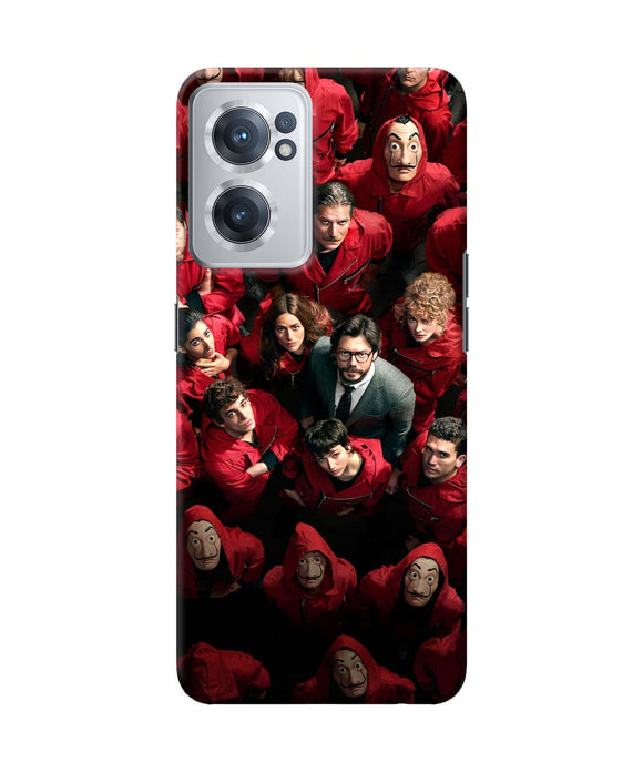 Money Heist Professor with Hostages OnePlus Nord CE 2 5G Back Cover